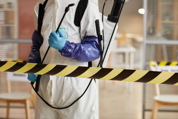 Professional Blood Cleanup technician working in Washington Crossing, PA